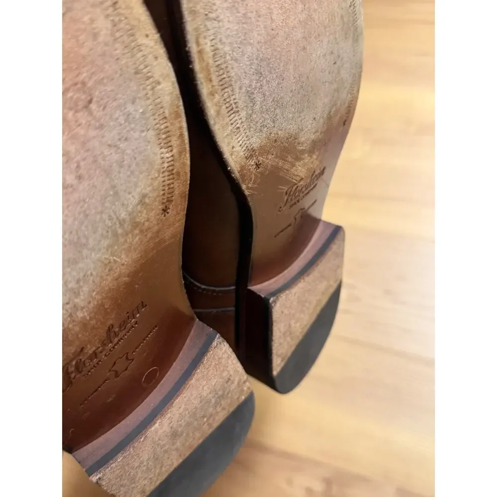 Florsheim Men’s Cap Toe Imperial Oxford Dress Shoes Cognac, Sz 9M